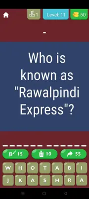 Cricket quiz 14-Word Trivia android App screenshot 2